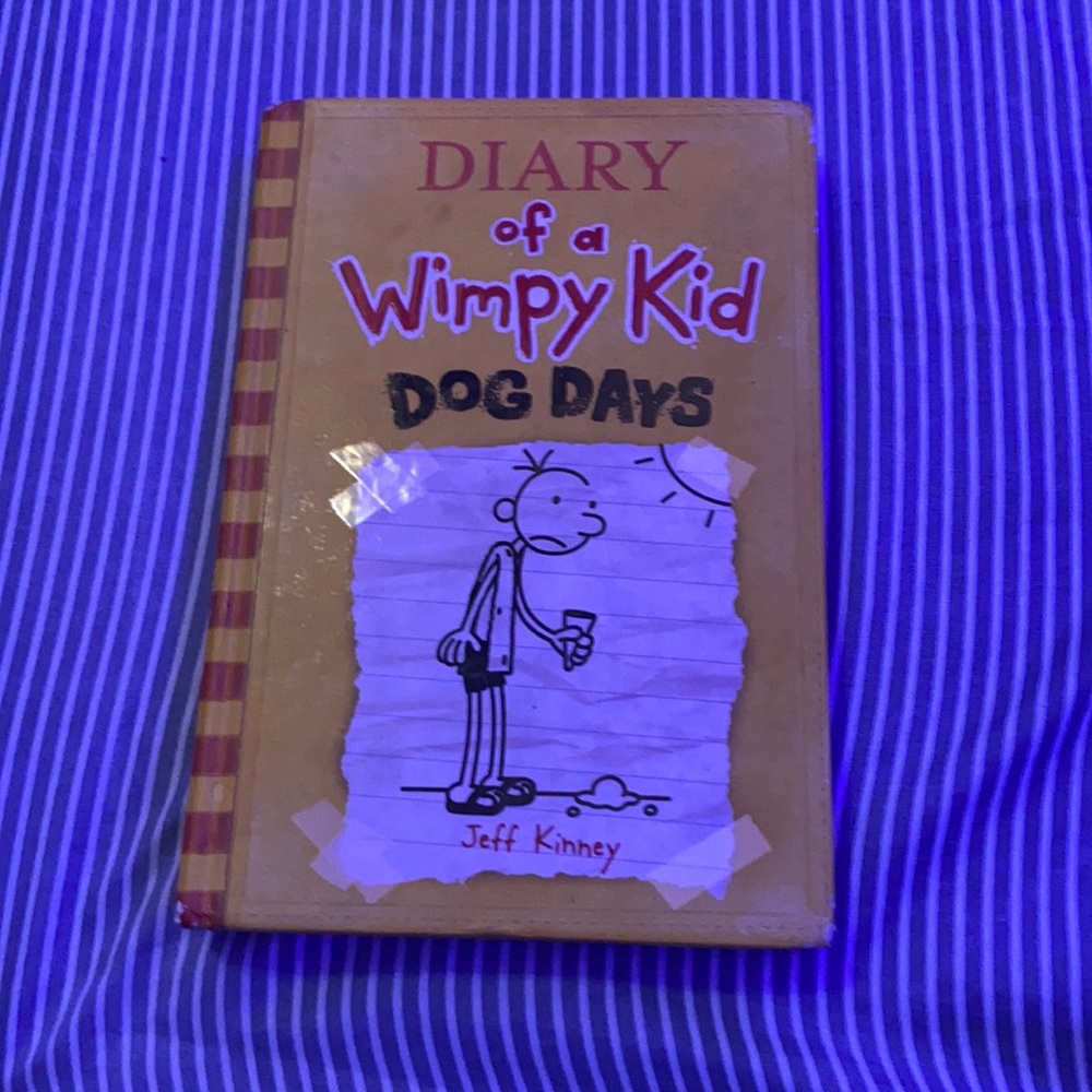 Four diary of a wimpy kid books